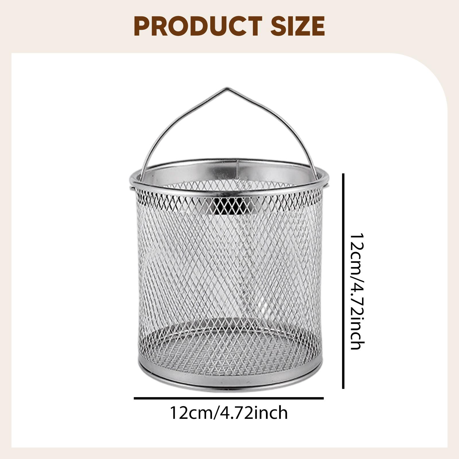 Home Cooking Oil Filter - Cestello per Friggitrice in Acciaio Inox,