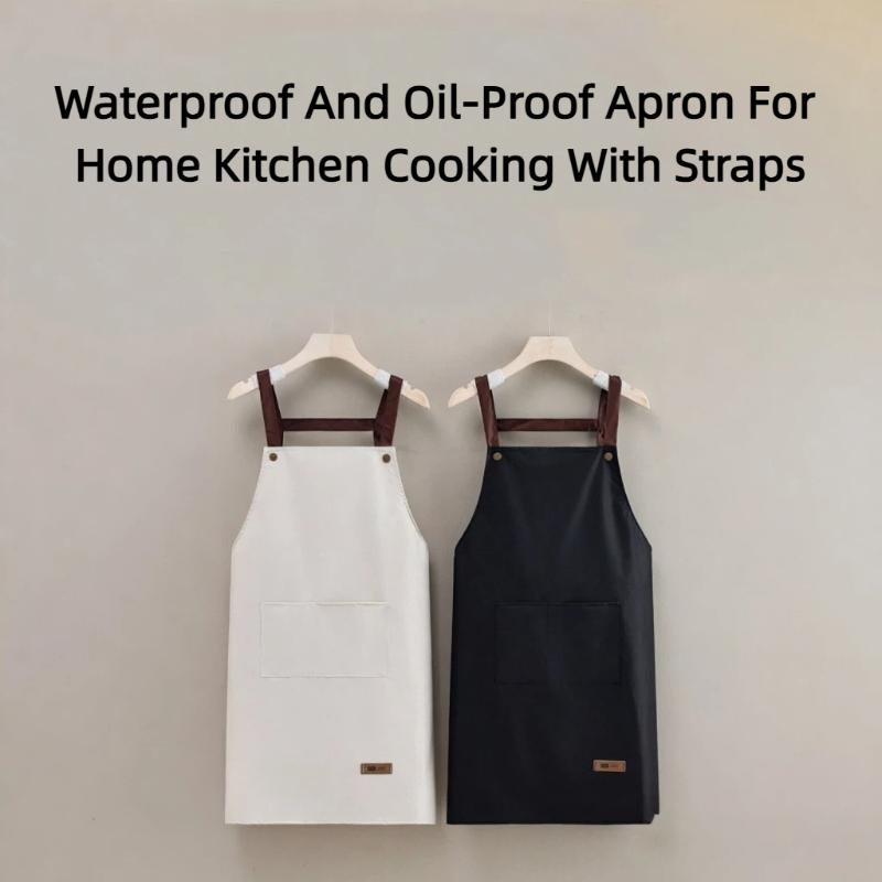 Home Cooking Restaurants - 【SY】Grembiule impermeabile e resistente all'olio per