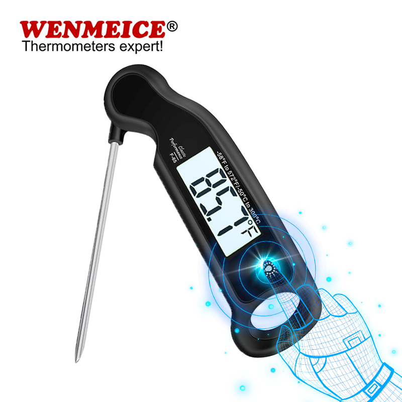 Home Cooking Reading - WENMEICE Termometro digitale per carne con
