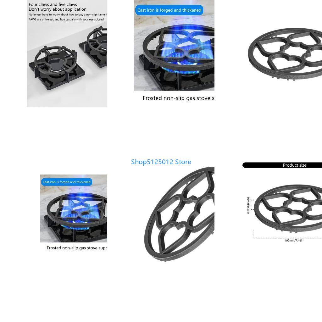 Dosa Pan Iron - G8TC Anelli Supporto per Wok da