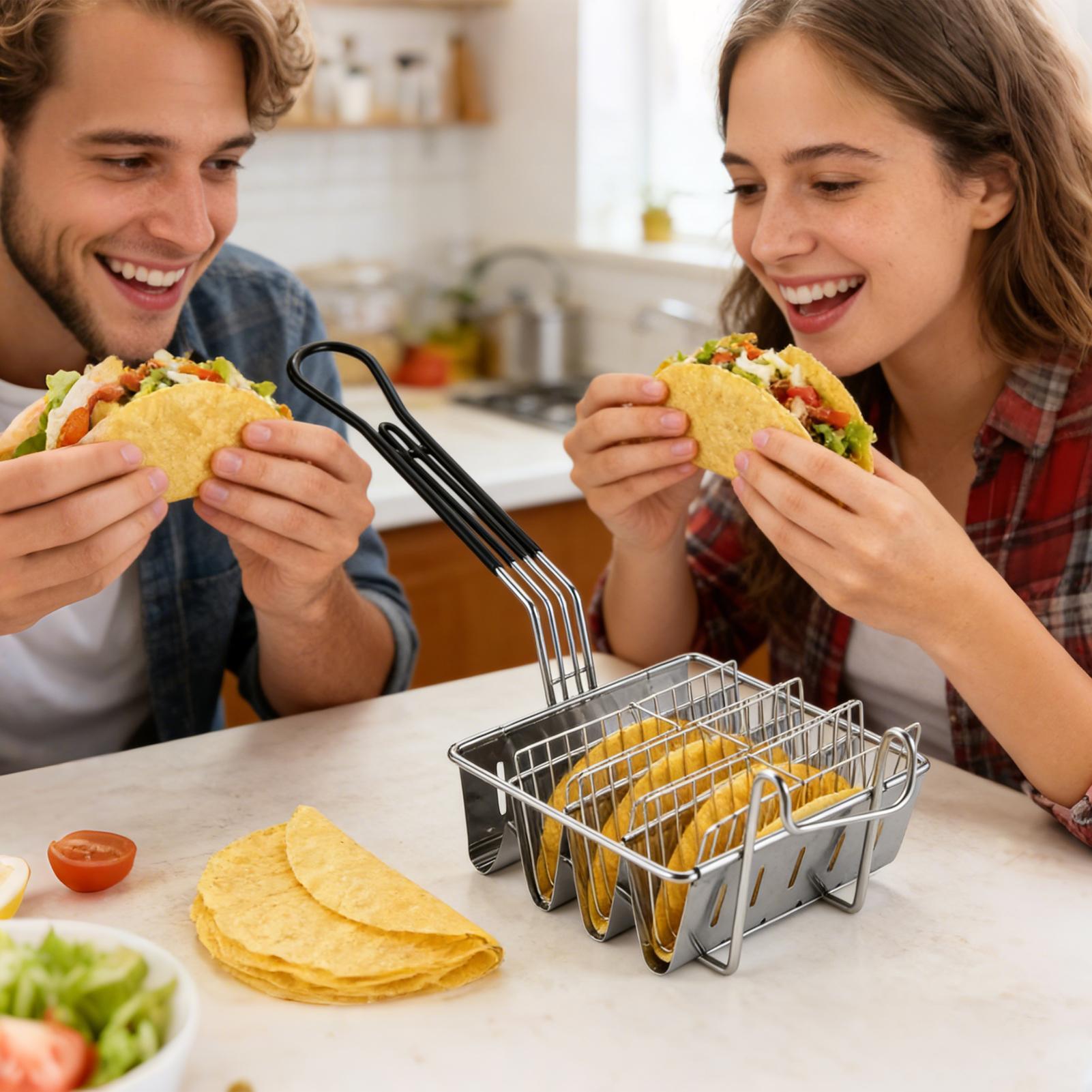 Cestello per Friggere Tacos, 4 - Home Cooking Restaurants recensione e prezzo