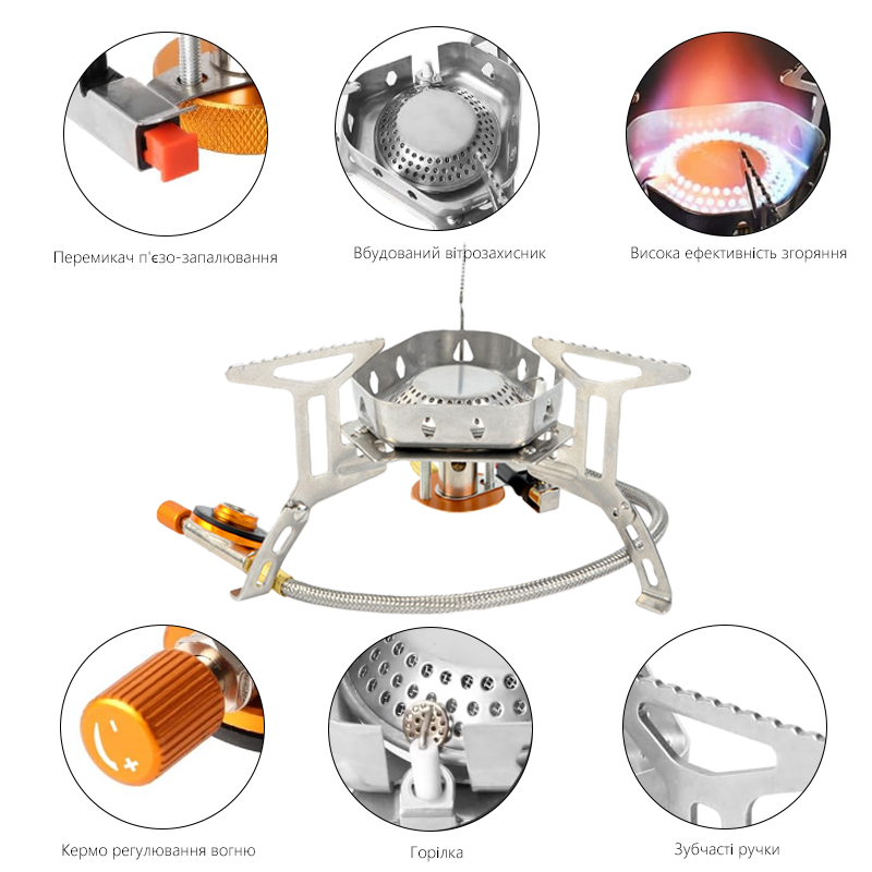 Fornello a Gas da Campeggio TA - Home Cooking Gas Stove recensione e prezzo