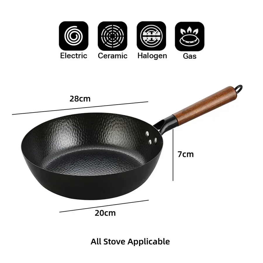 Padella Wok in ferro di alta q - Dosa Pan Iron recensione e prezzo