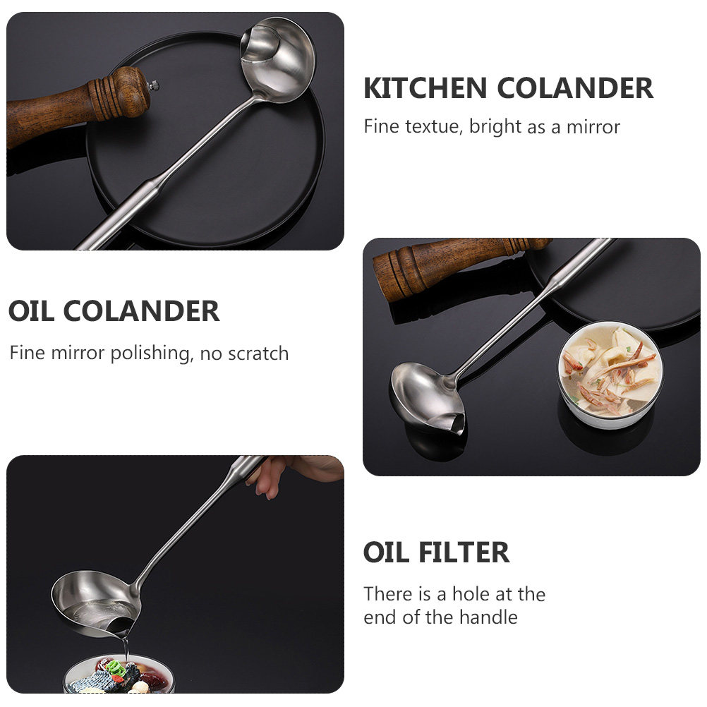 Cucchiaio per Olio in Acciaio  - Home Cooking Oil Filter recensione e prezzo