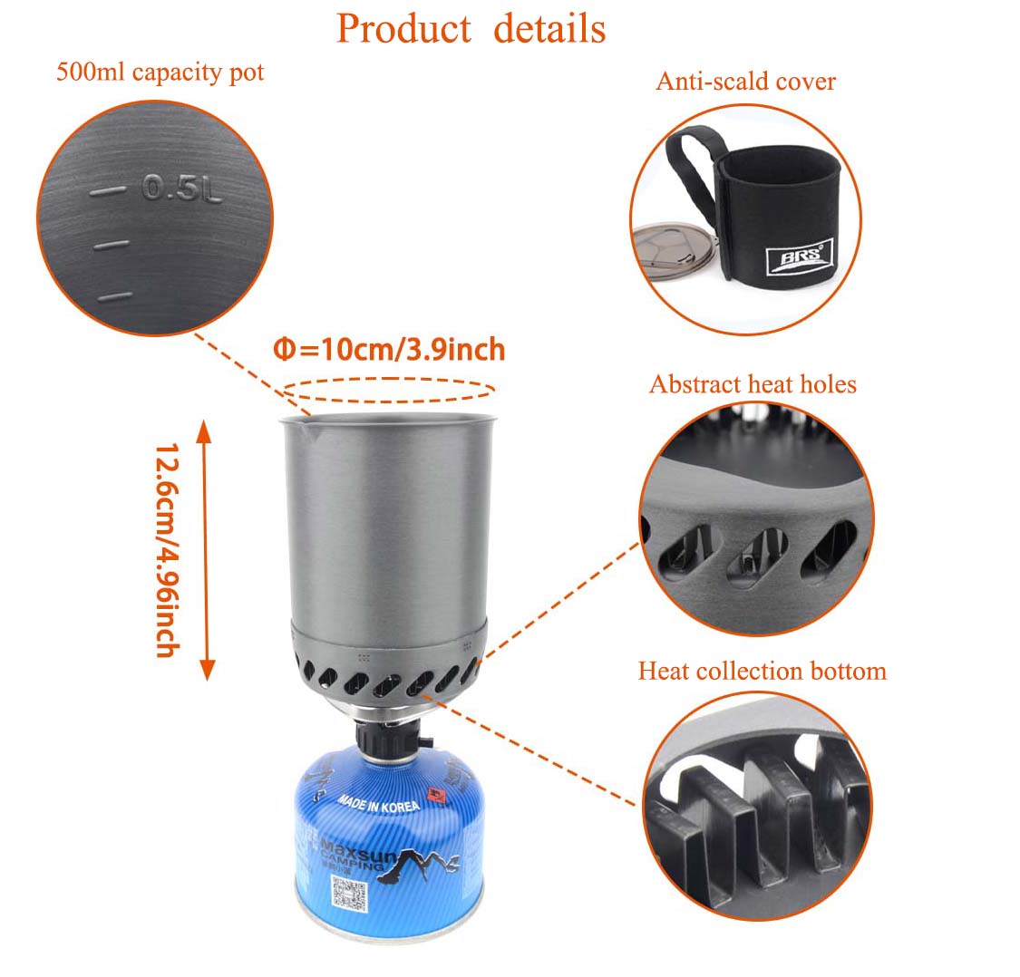 1500W BRS 61 bruciatore a pent - Home Cooking Gas Stove recensione e prezzo