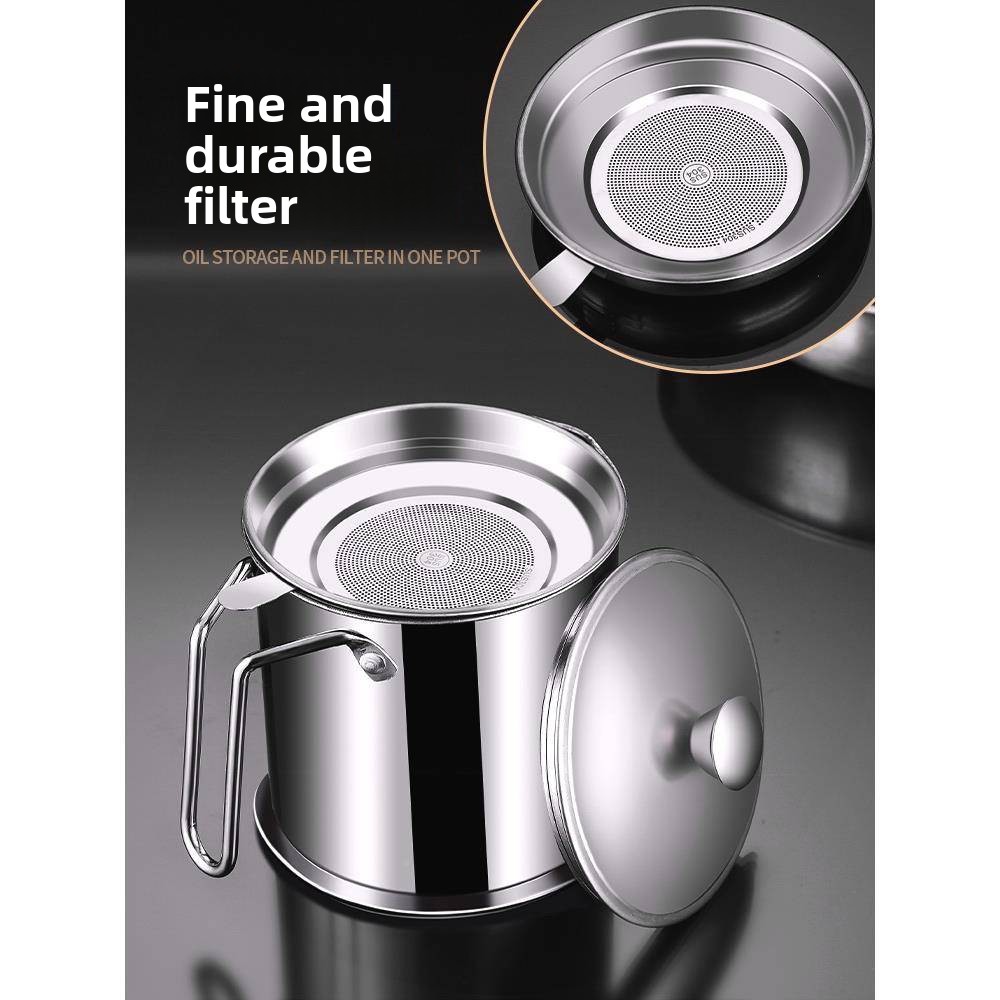 Filtro per Olio in Acciaio Ino - Home Cooking Oil Filter recensione e prezzo
